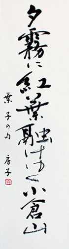 評議員 甲斐 房子 作品